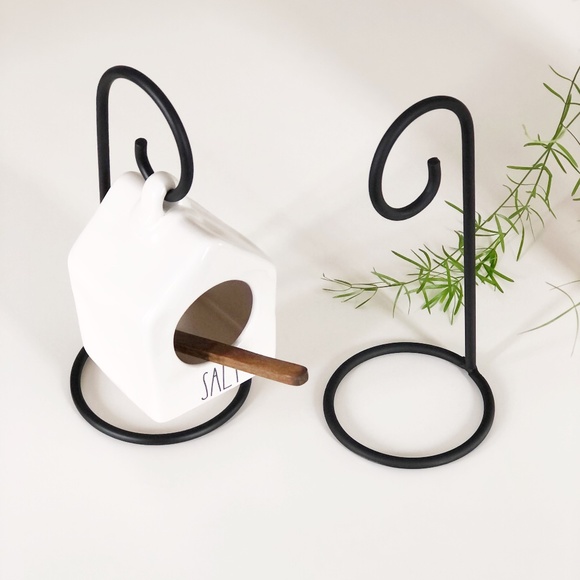 Rae Dunn Inspired Mini Metal Birdhouse Stand - Picture 6 of 7